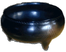 Tripod Bowl 16" Diameter, by Michael-"Hi Mom!"